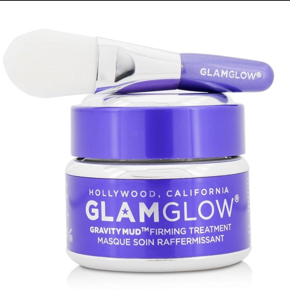 GLAMGLOW Purple Gravity Mud with Brush